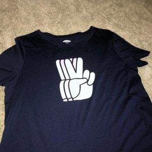 T-shirt, Peace Sign, Graphic Tee